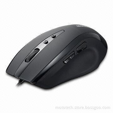 Laser Game Mouse with Changeable 800, 1,600 and 2,400cpi, and Avago Chipset